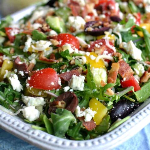 3-Cheese Loaded Italian Salad