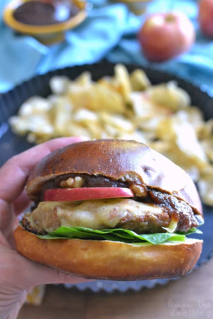 Cheddar Apple Turkey Burgers | Lemon Tree Dwelling