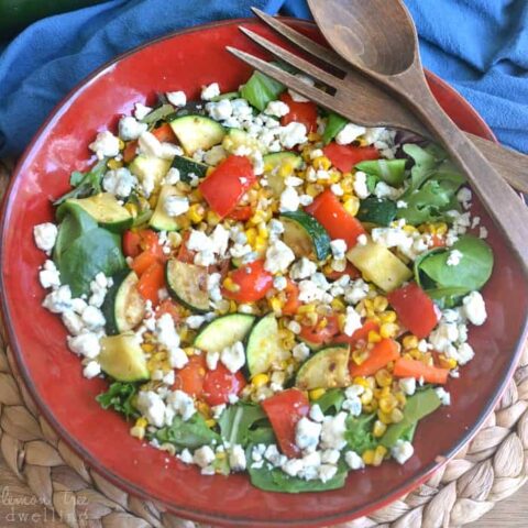 Grilled Summer Vegetable Salad