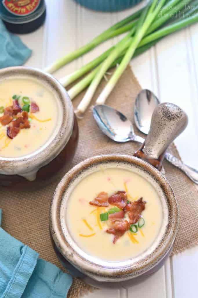 White Cheddar Beer Cheese Soup Lemon Tree Dwelling