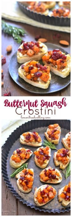 Butternut Squash Crostini