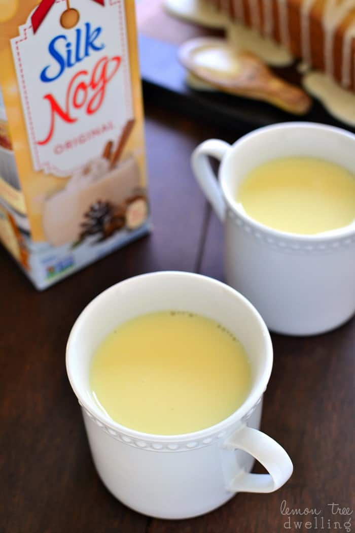 Silk Soy Nog - dairy free eggnog