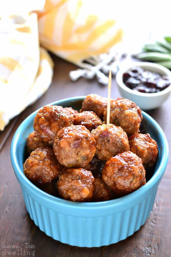 4. appetizer turkey meatballs.