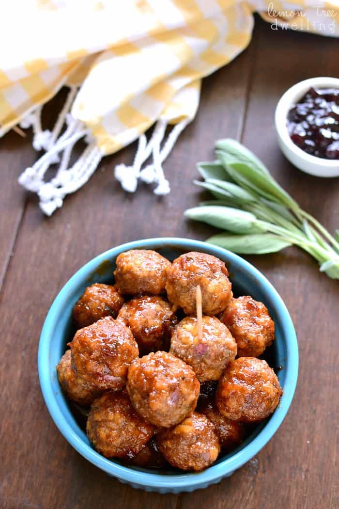 Turkey Cocktail Meatballs