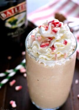 Bailey's Chocolate Mint Milkshake is everything you could want in a milkshake. This holiday drink is so rich and creamy, you won't want to stop at one!