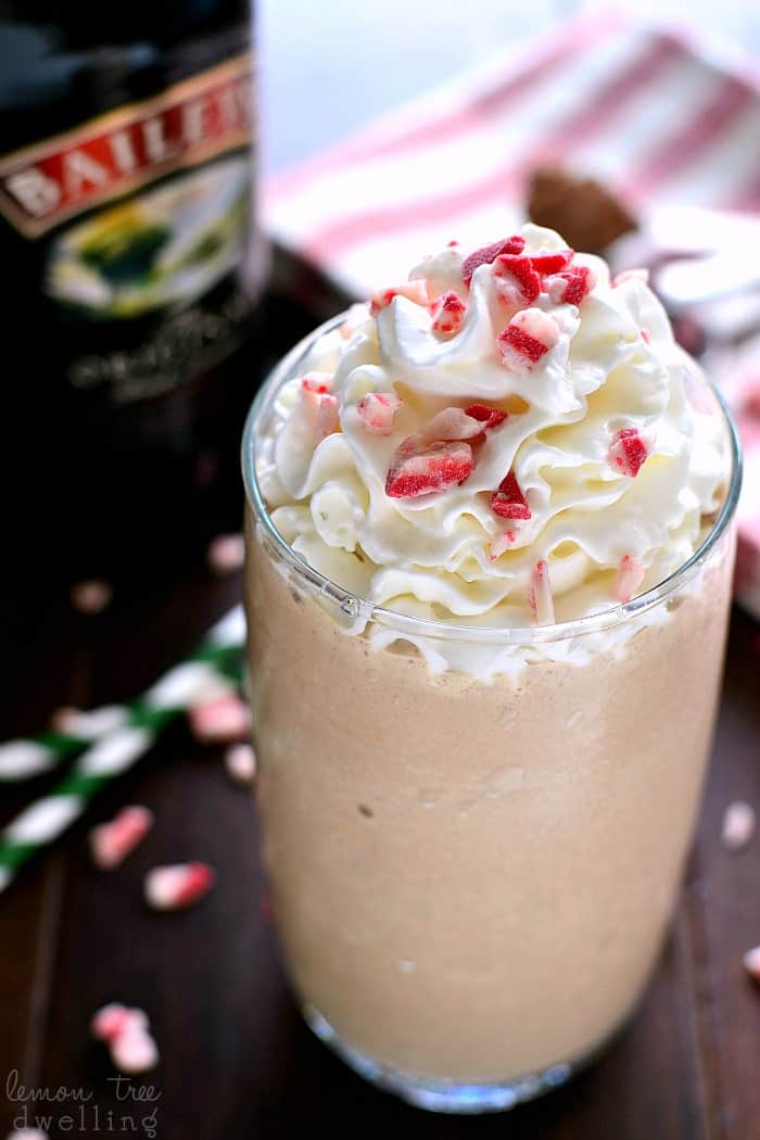 Bailey's Chocolate Mint Milkshake is everything you could want in a milkshake. This holiday drink is so rich and creamy, you won't want to stop at one!