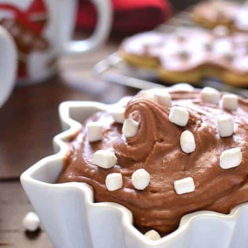 Hot Chocolate Buttercream Frosting