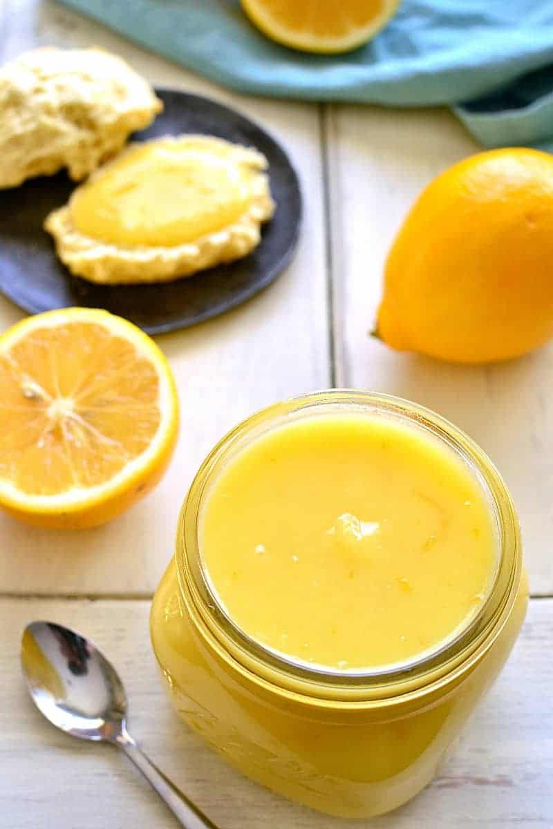 Lemon Curd is sweet, creamy, and full of fresh lemon flavor.