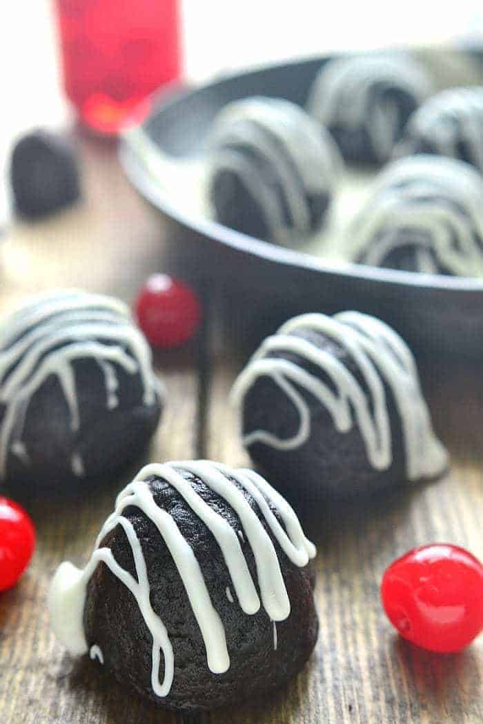 Cherry Cordial Oreo Truffles are the perfect sweet treat, made with just 4 ingredients!
