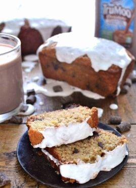 Hot Chocolate Banana Bread takes your favorite breakfast treat to the next level! Banana bread with chocolate and topped marshmallow is a perfect quick snack.