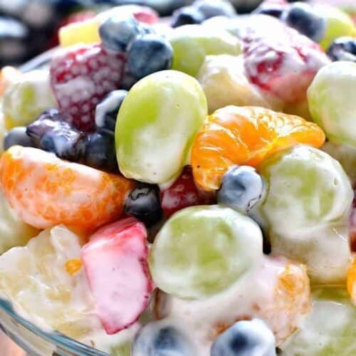 Skinny Ambrosia Fruit Salad