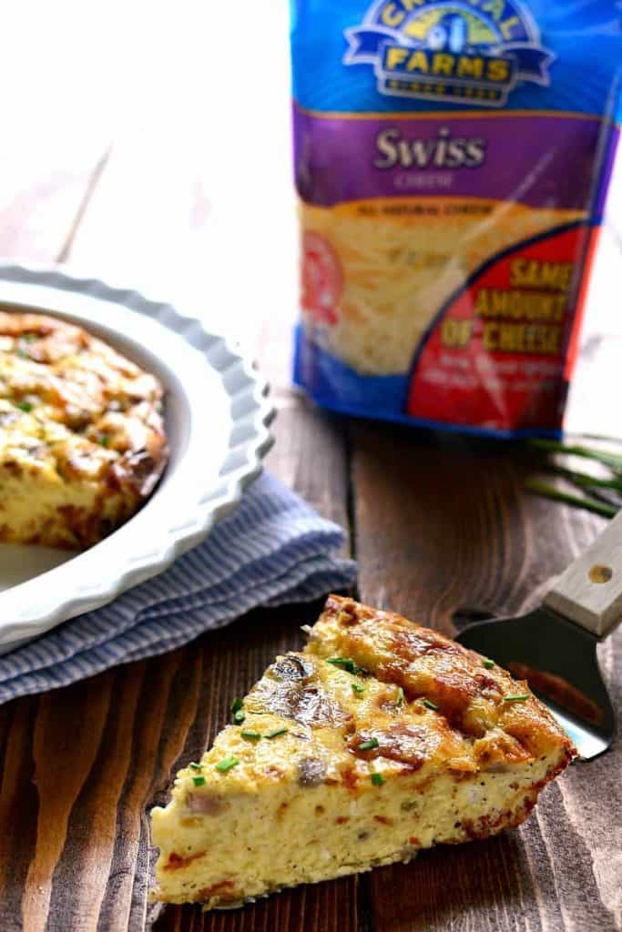 Crustless Quiche Lorraine