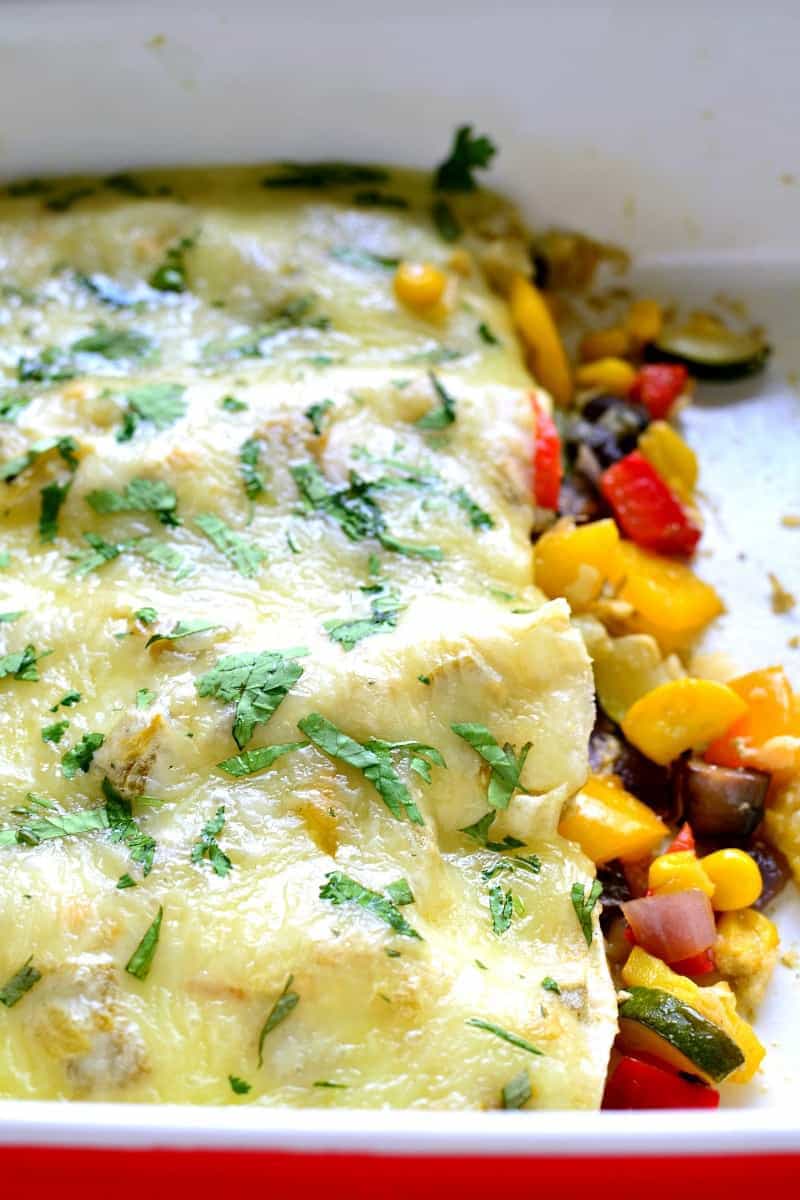 Roasted Vegetable Enchiladas Lemon Tree Dwelling