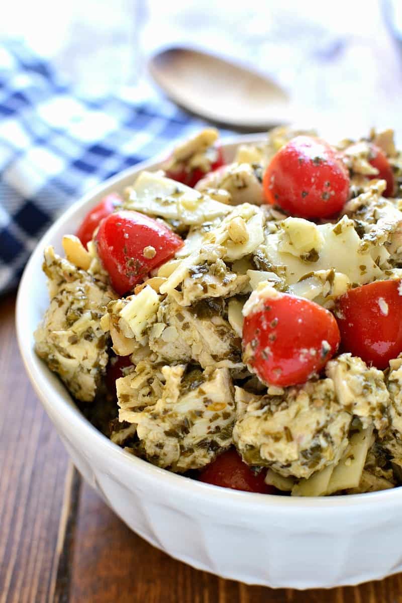 Pesto Chicken Salad Lemon Tree Dwelling