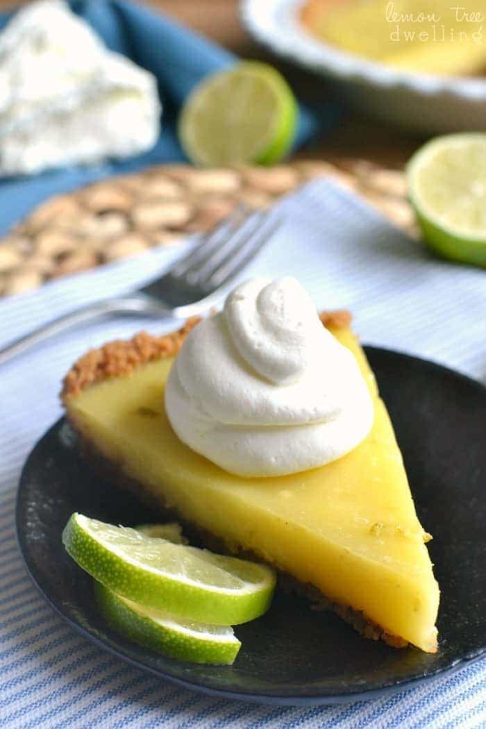 Skinny Key Lime Pie
