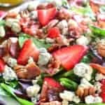 Strawberry Blue Cheese Salad