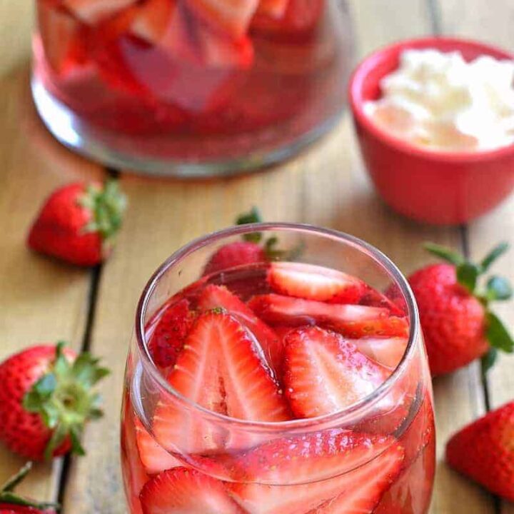 Strawberry Shortcake Sangria