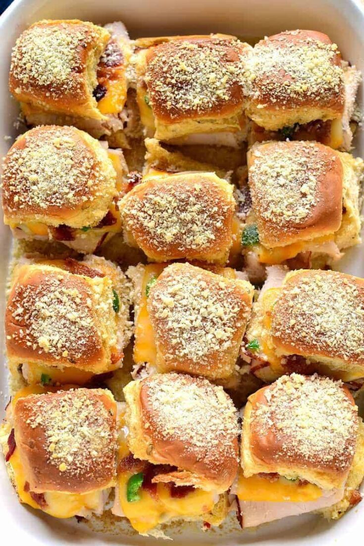 Jalapeño Popper Baked Turkey Sandwiches Lemon Tree Dwelling