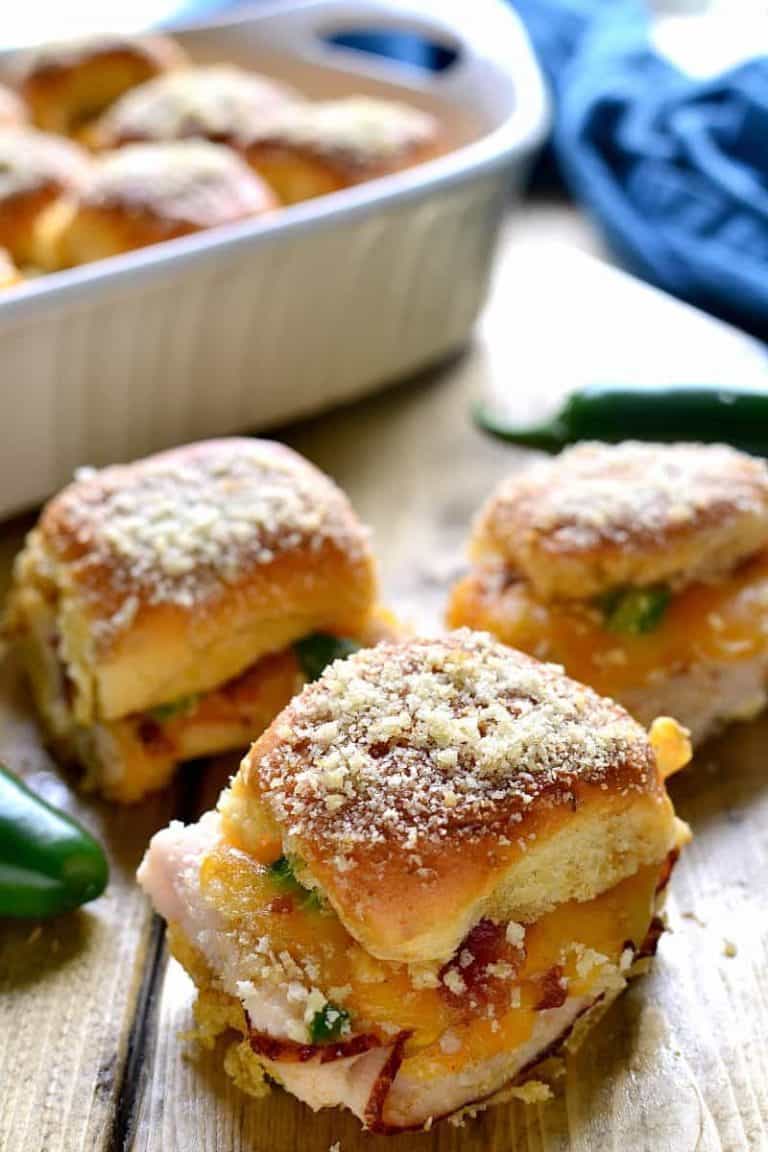 Jalapeño Popper Baked Turkey Sandwiches Lemon Tree Dwelling
