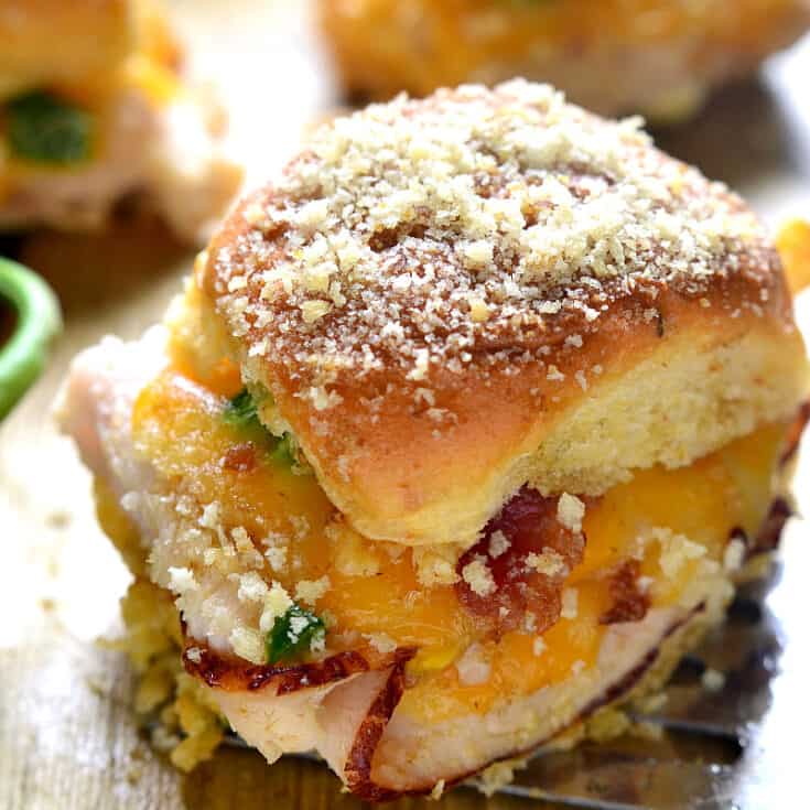 Jalapeño Popper Baked Turkey Sandwiches Lemon Tree Dwelling