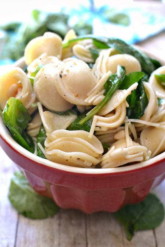 Spinach & Pine Nut Pasta Salad 4