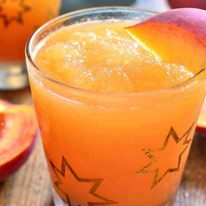 Frozen Peach Slush