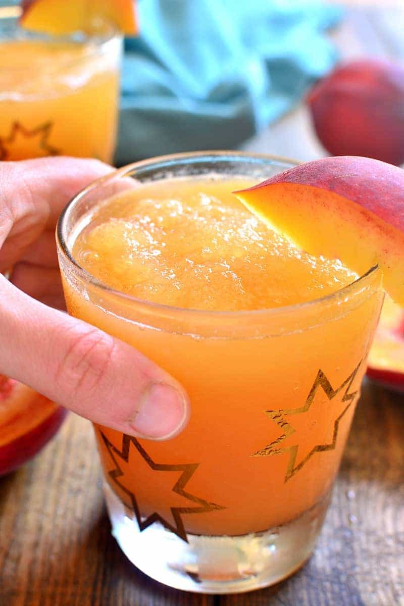 Frozen Peach Slush Lemon Tree Dwelling