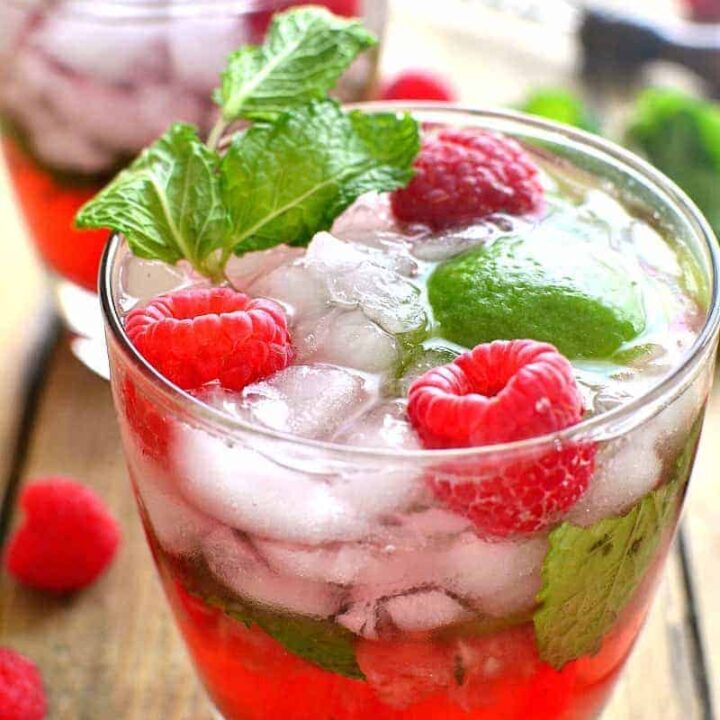 Raspberry Mojito