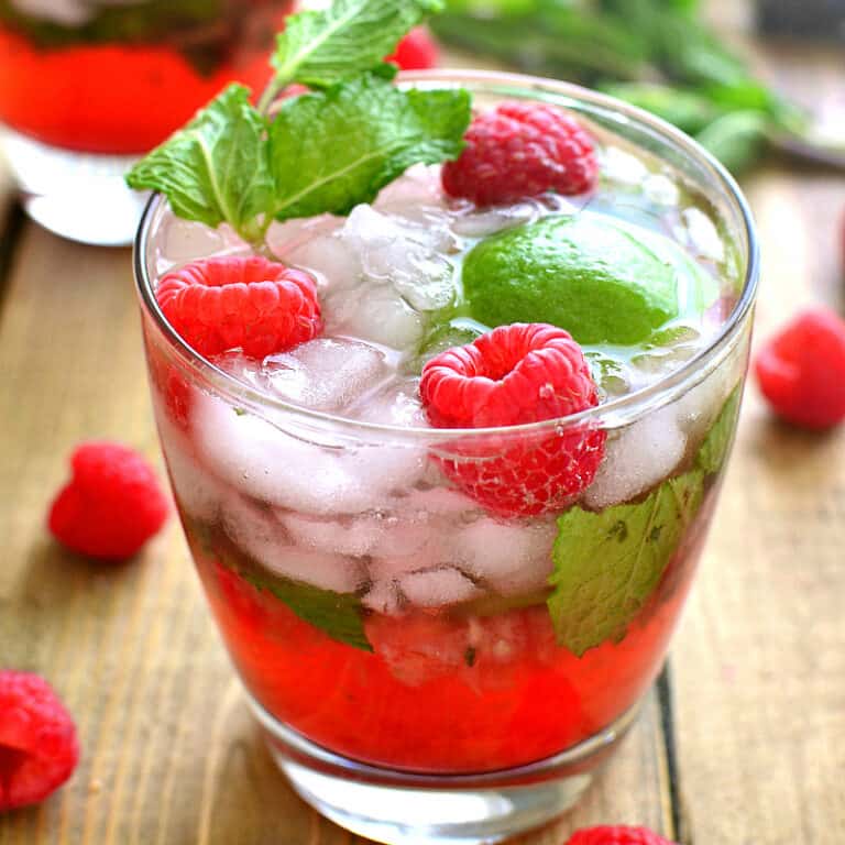 Raspberry Mojito