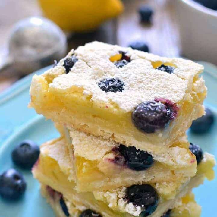 Blueberry Lemon Bars