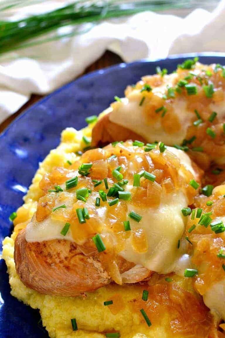 Slow Cooker French Onion Chicken