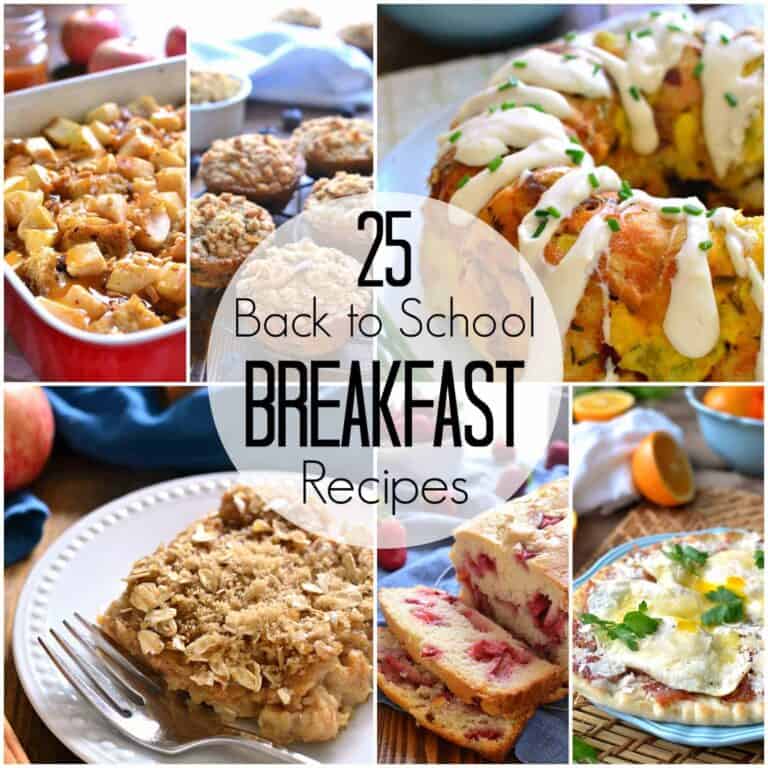 25 Back to School Breakfast Recipes