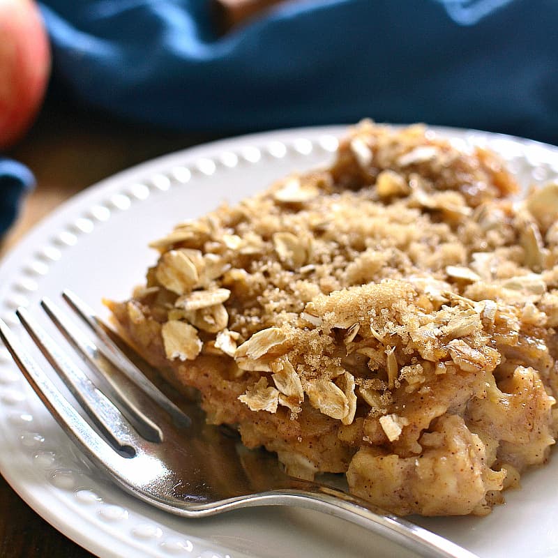 Apple Cinnamon Baked Oatmeal