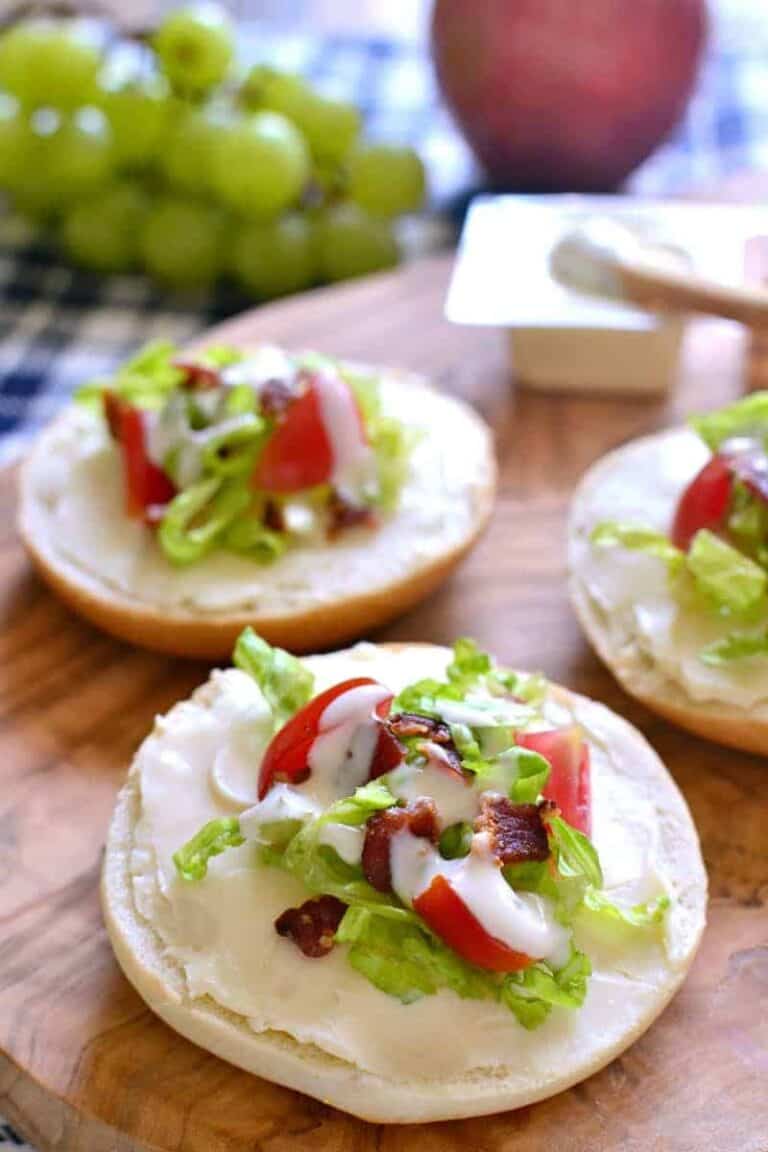 BLT Bagel Bites