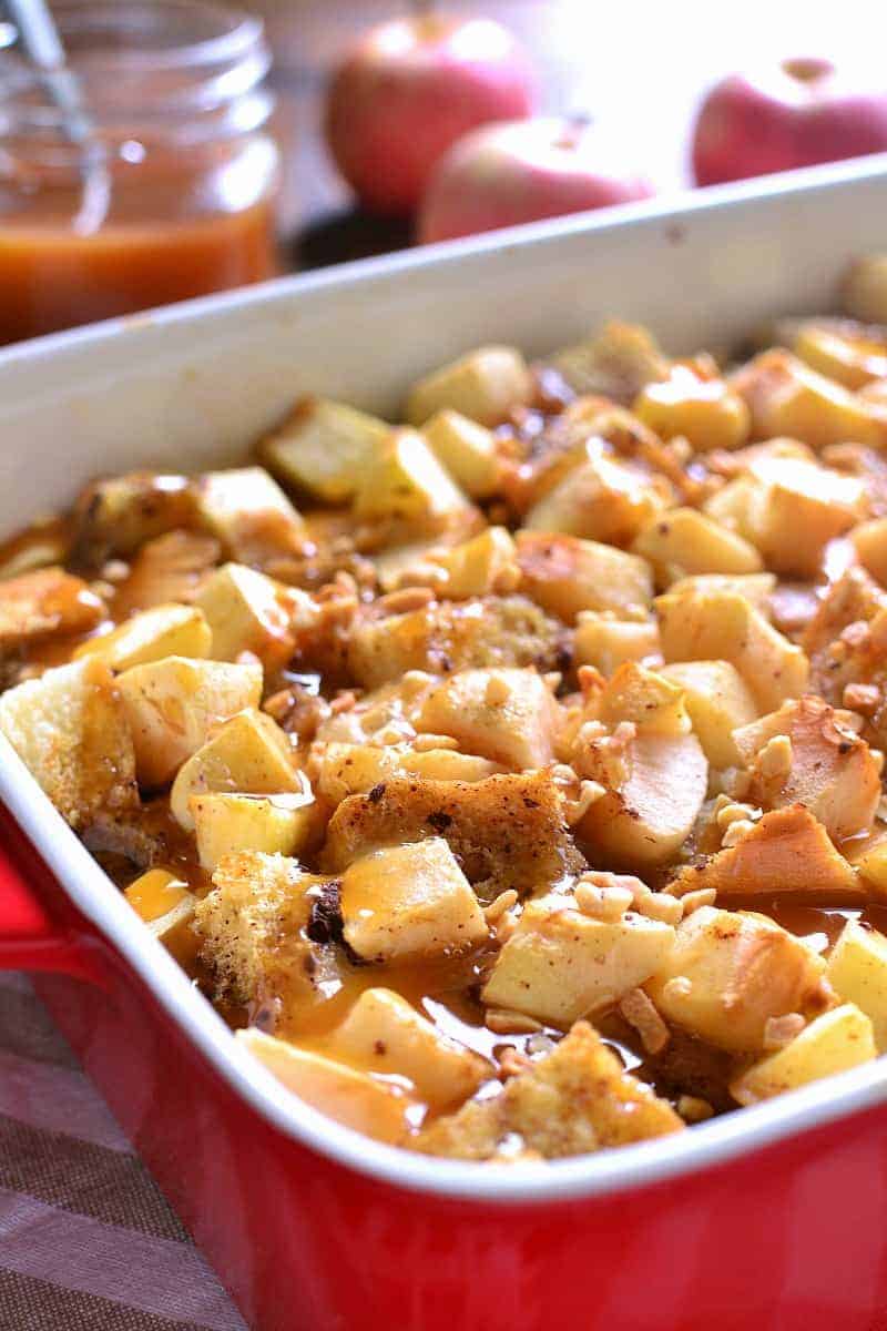 Caramel Apple French Toast Casserole Lemon Tree Dwelling