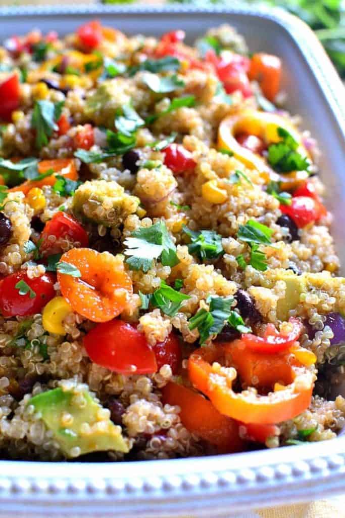 Southwest Quinoa Salad Lemon Tree Dwelling