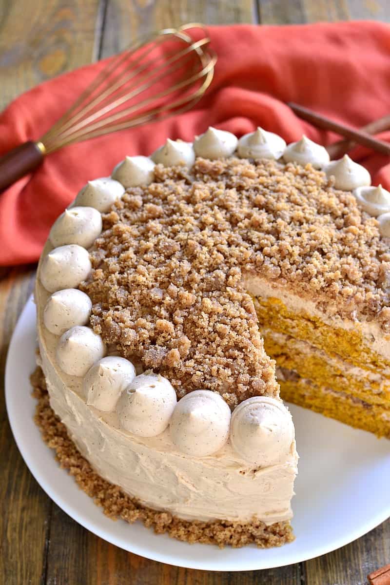 Maple Streusel Pumpkin Cake Lemon Tree Dwelling