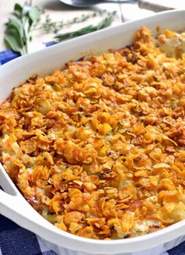 Garlic Herb Cheesy Potatoes