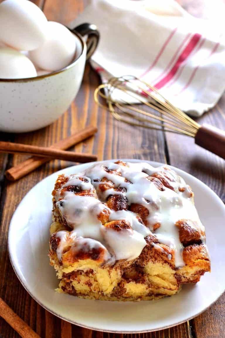 Cinnamon Roll French Toast Casserole Lemon Tree Dwelling