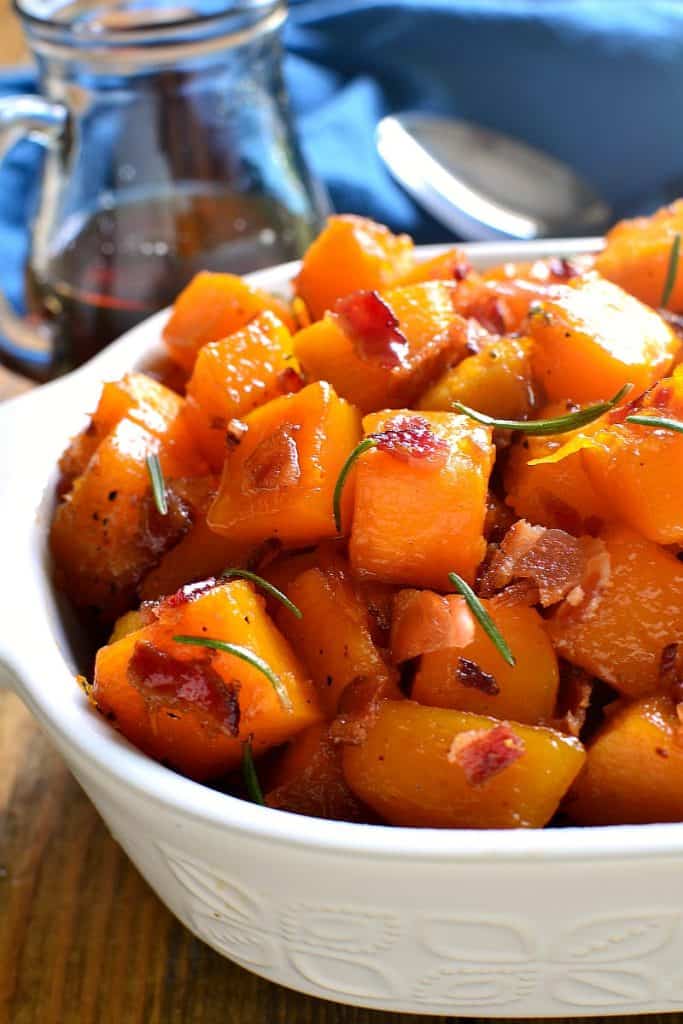 Maple Bacon Roasted Butternut Squash Lemon Tree Dwelling