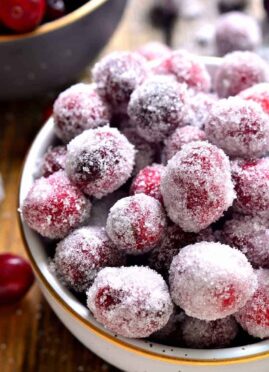 Sugared Cranberries