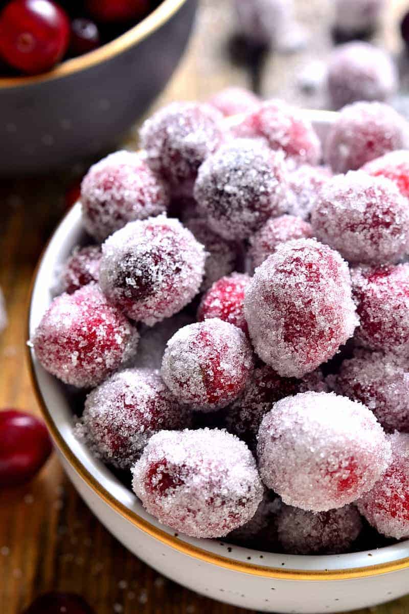 Sugared Cranberries