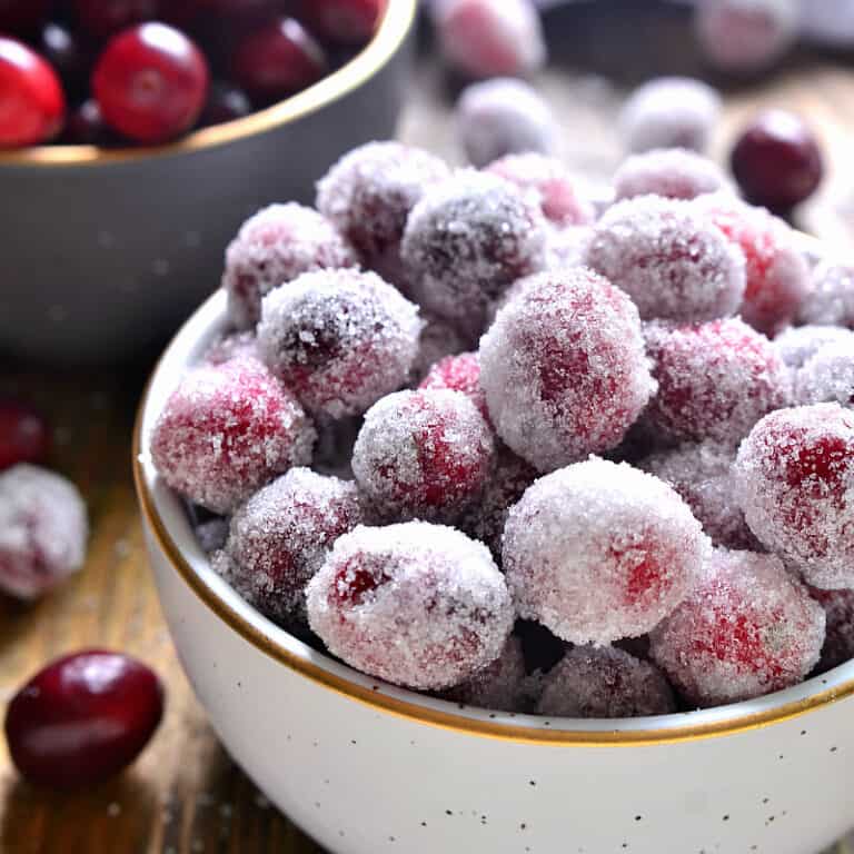Sugared Cranberries