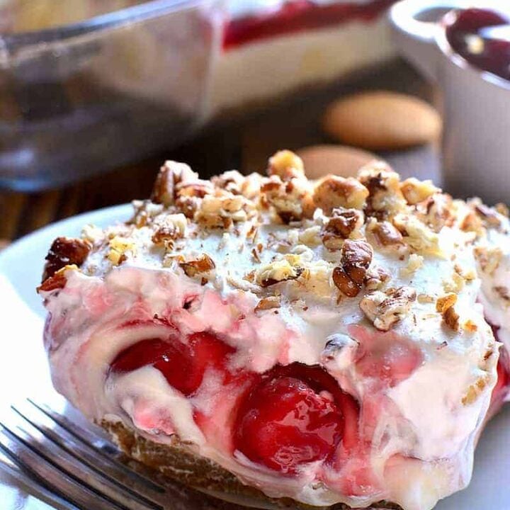 Cherry Cheesecake Lush Dessert