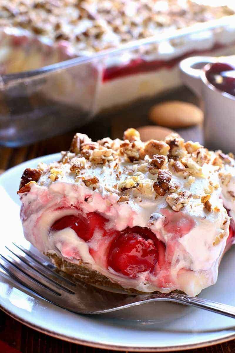 Cherry Cheesecake Lush Dessert