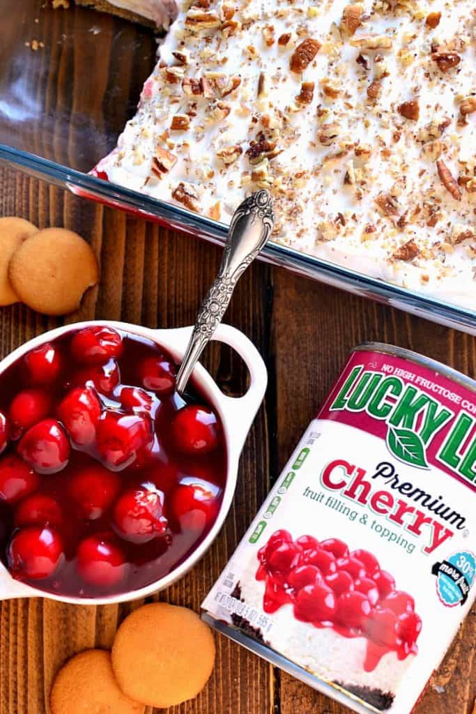 Cherry Cheesecake Lush Dessert Lemon Tree Dwelling