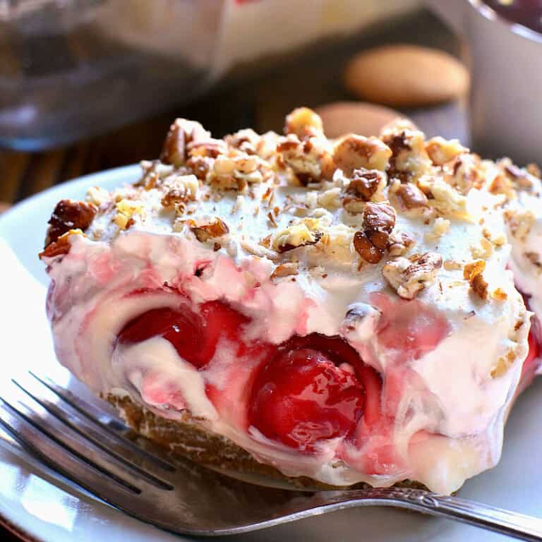 Cherry Cheesecake Lush Dessert