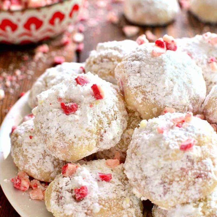 Peppermint Snowballs