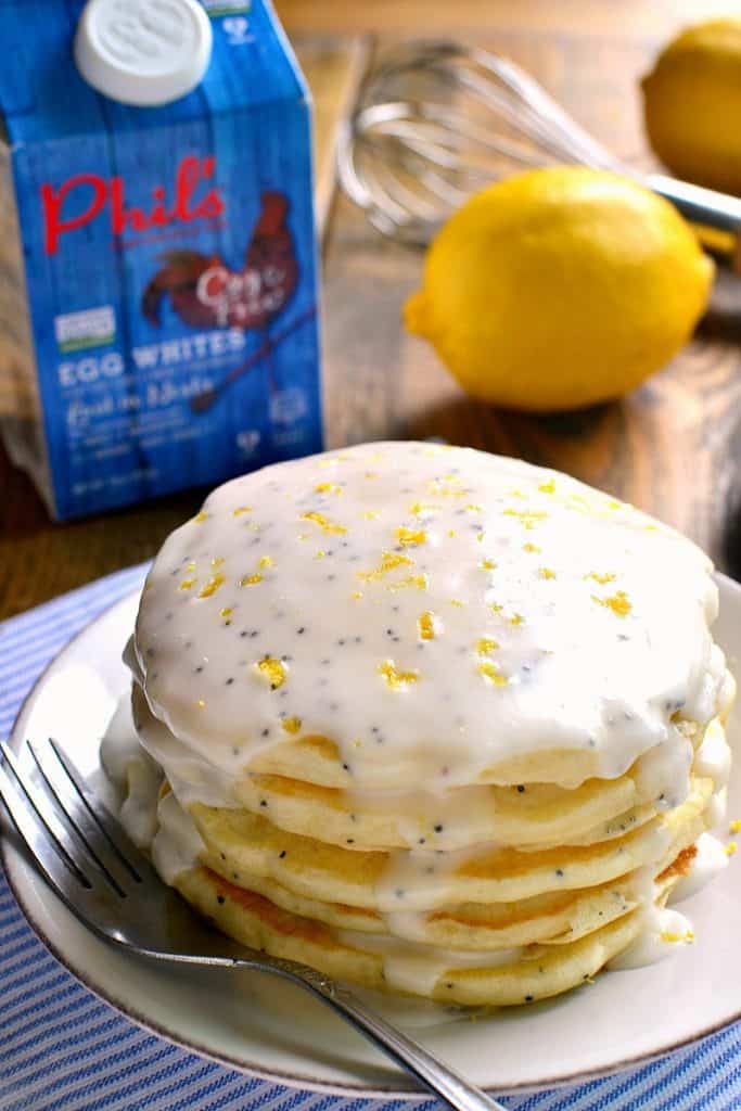 Lemon Poppy Seed Pancakes