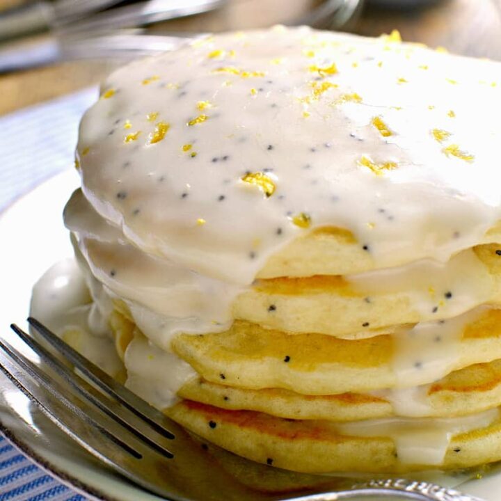 Lemon Poppy Seed Pancakes